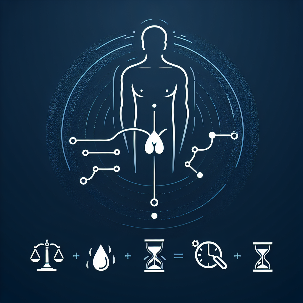 Grafico dell'anatomia maschile, evidenziando il legame tra prostatite e eiaculazione.