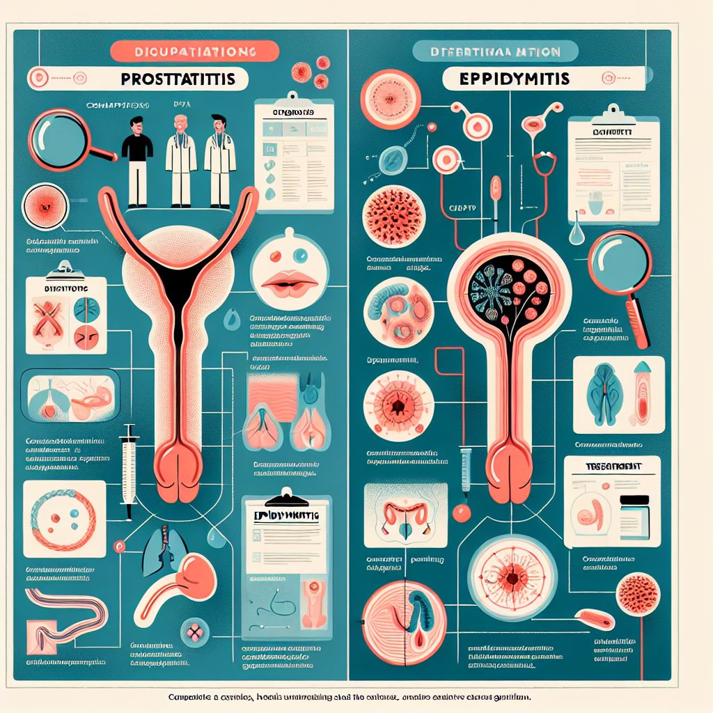 Differenze tra prostatite ed epididimite - una guida ai sintomi, diagnosi e trattamenti