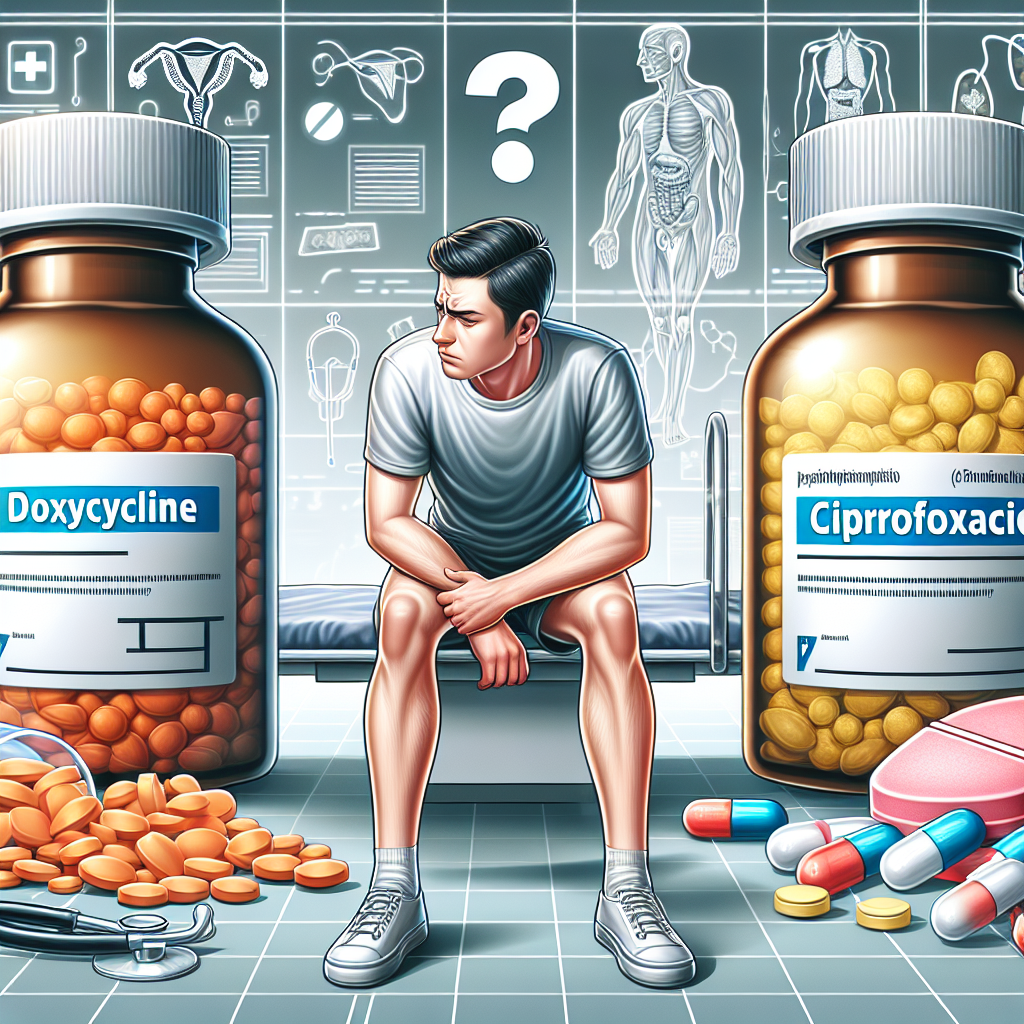 Confronto tra Doxycycline e Ciprofloxacin per il trattamento della prostatite.